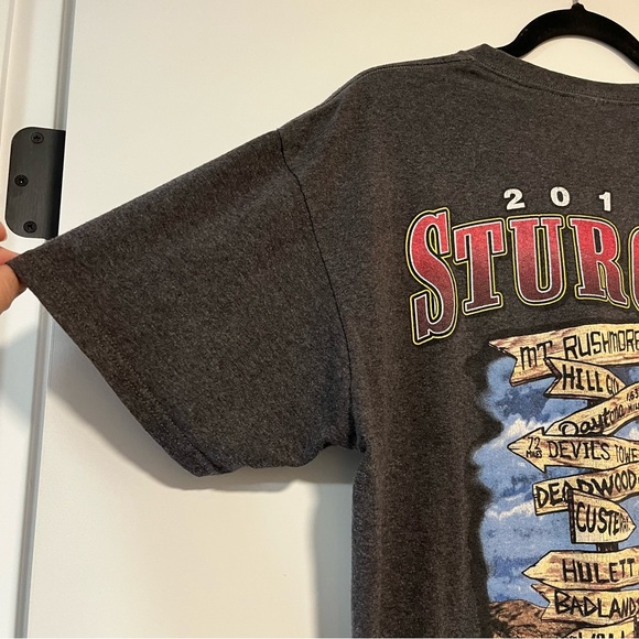 75th Annual Sturgis Motorcycle Rally Tee Shirt - Picture 8 of 15